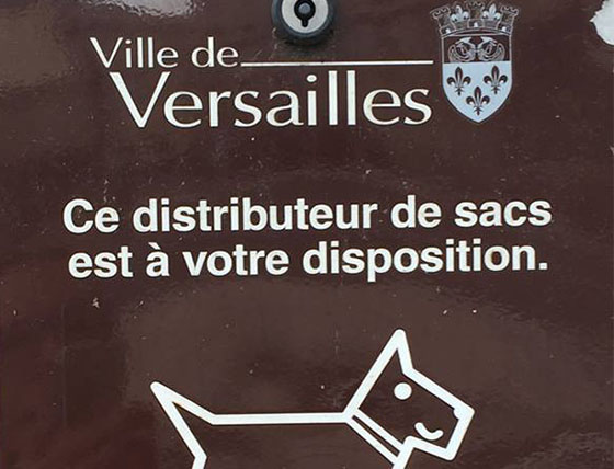 Versailles – Gare aux Crottes !